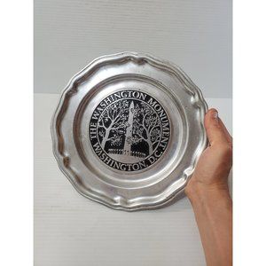 vintage pewter plate Rare Find... Pewter Plate In Awesome Condition..U.S…